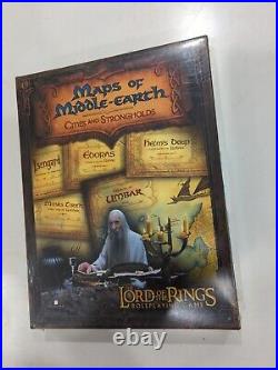 LORD of the RINGS RPG MAPS of MIDDLE-EARTH CITIES and STRONGHOLDS SEALED