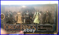 LOTR Lord of the Rings Box Set Figures Lot Coronation Heros Of Middle Earth