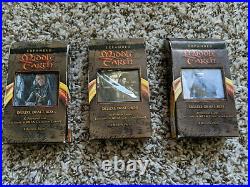 LOTR Lord of the Rings TCG Expanded Middle Earth Set of 3 Deluxe Draft Boxes