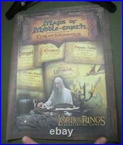 LOTR Maps of Middle-Earth Cities & Strongholds Limited with COA 919/2000