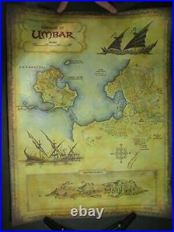 LOTR Maps of Middle-Earth Cities & Strongholds Limited with COA 919/2000