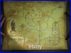 LOTR Maps of Middle-Earth Cities & Strongholds Limited with COA 919/2000