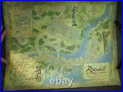 LOTR Maps of Middle-Earth Cities & Strongholds Limited with COA 919/2000