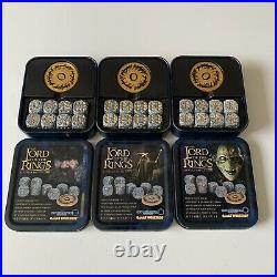 LOTR Middle Earth SBG Mines Of Moria Dice Set X 3