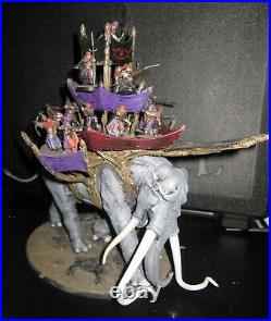 LOTR Middle-Earth Strategy game War Mumak of Harad painted with 17 crew. Mumakil
