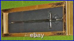 LOTR Narsil Letter Opener Middle-earth Display Case Authentic NEW