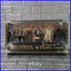 LOTR Return of the King Kings of Middle-Earth ToyBiz 2005 Boxed set
