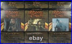 LOTR TCG Elrohir Expanded Middle-earth Deluxe Draft Box EME SEALED packs