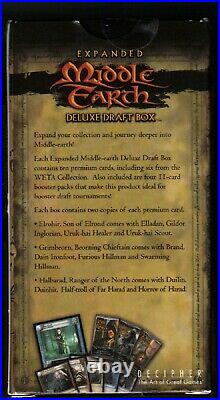 LOTR TCG Halbarad Ranger of the N Expanded Middle-earth Deluxe Draft Box SEALED