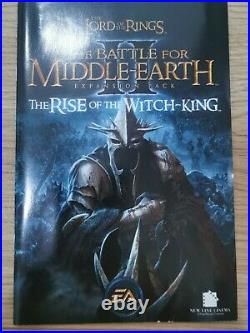 LOTR The Battle For Middle Earth 1 2 II Witch King PC Bundle Lord of the Rings