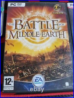 LOTR The Battle For Middle Earth 1 2 II Witch King PC DVD Game Bundle Fast Post