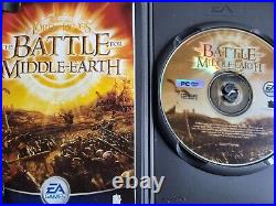 LOTR The Battle For Middle Earth 1 2 II Witch King PC DVD Game Bundle Fast Post