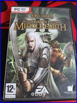 LOTR The Battle For Middle Earth 1 2 II Witch King PC DVD Game Bundle Fast Post