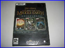 LOTR The Battle For Middle Earth ANTHOLOGY inc 1 II + Rise Of The Witch-King Pc