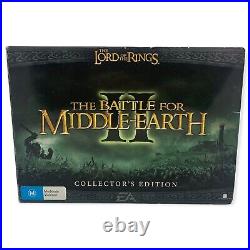LOTR The Battle for Middle-Earth II Collector's Edition PC w Guide NO GAME