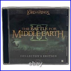 LOTR The Battle for Middle-Earth II Collector's Edition PC w Guide NO GAME