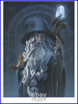 LOTR Weta Middle-earth Gandalf The Grey Mini Epics Paper Gicle JVS 79/2000 18x24
