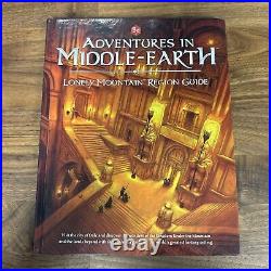 Lonely Mountain Region Guide Adventures in Middle-Earth Book LoTR RPG D&D 5E