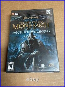 Lord Of The Rings Battle For Middle Earth 2 Rise of The Witch King PC Brand New
