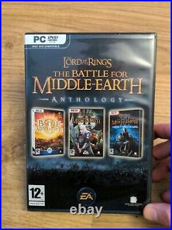 Lord Of The Rings Battle For Middle Earth Anthology PC Game Collection LOTR BFME