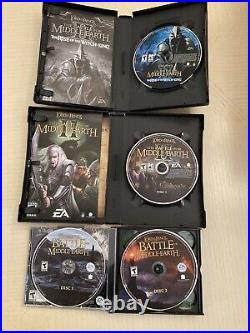 Lord Of The Rings Battle For Middle Earth I, II + Witch King Expansion Bundle