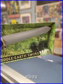 Lord Of The Rings FOTR Electronic Middle-Earth Sword. Mint In Package. Never