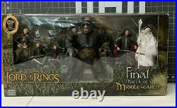 Lord Of The Rings Final Battle Middle Earth Sealed New 2005 Toy Biz LOTR