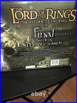Lord Of The Rings Final Battle Of Middle Earth 6 Action Figures New Good Shape