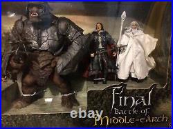 Lord Of The Rings LOTR Final Battle of Middle Earth Toy Biz figure Attack Troll