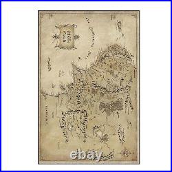 Lord Of The Rings, Middle Earth Map Rugs, Fantastic Rug, Popular Rug, Magic Rug