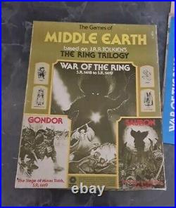 Lord Of The Rings Middle Earth Trilogy War Of The Ring Sauron/Gondor Unpunched