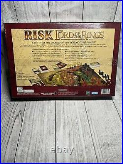Lord Of The Rings Risk Middle Earth Conquest Board Game Lotrnew Factory Sealed