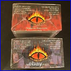 Lord Of The Rings Sealed Middle Earth The Dragons & Dark Minions Booster Boxes