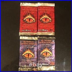Lord Of The Rings Sealed Middle Earth The Dragons & Dark Minions Booster Boxes
