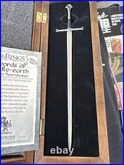Lord Of The Rings Swords Of Middle Earth Anduril Letter Opener Noble Collection