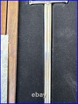 Lord Of The Rings Swords Of Middle Earth Anduril Letter Opener Noble Collection