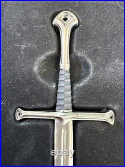 Lord Of The Rings Swords Of Middle Earth Anduril Letter Opener Noble Collection