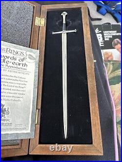 Lord Of The Rings Swords Of Middle Earth Anduril Letter Opener Noble Collection
