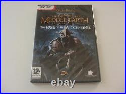 Lord Of The Rings THE BATTLE FOR MIDDLE EARTH II 2 RISE OF THE WITCH-KING Pc NEW