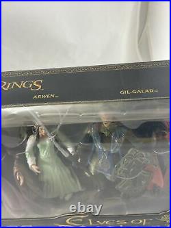 Lord Of The Rings Toy Biz 2005 Elves of Middle Earth 6 Figure Gift Set NIB 81655
