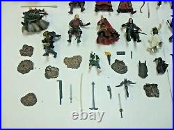 Lord of The Rings Armies of Middle Earth 20+ Figures and Helms Deep Castle Lot