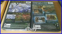 Lord of The Rings Battle For Middle Earth 2 + Rise of Witch King PC Games CIB