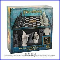 Lord of The Rings Chess Set Battle For Middle Earth Noble Collection Chess 3post