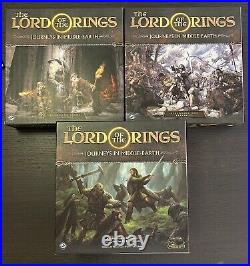 Lord of The Rings Journeys in Middle-Earth All Playable Content Fantasy Flight