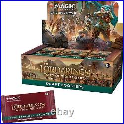 Lord of The Rings Tales of Middle-Earth Magic The Gathering Draft Booster Box