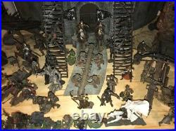 Lord of the Rings AOME Armies of Middle Earth HUGE diorama with figures + sets