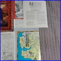 Lord of the Rings Adventure Game Middle Earth Board Game Vtg I. C. E. READ DESCRIP