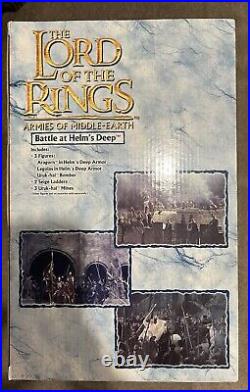 Lord of the Rings Armies of Middle-Earth Battle at Helm's Deep Playset RARE MIB