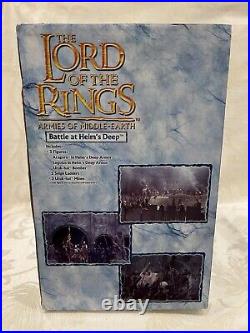 Lord of the Rings Armies of Middle-Earth Battle at Helm's Deep Playset RARE MIB