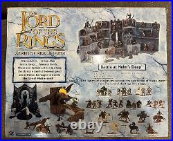 Lord of the Rings Armies of Middle-Earth Battle at Helm's Deep Playset RARE MIB